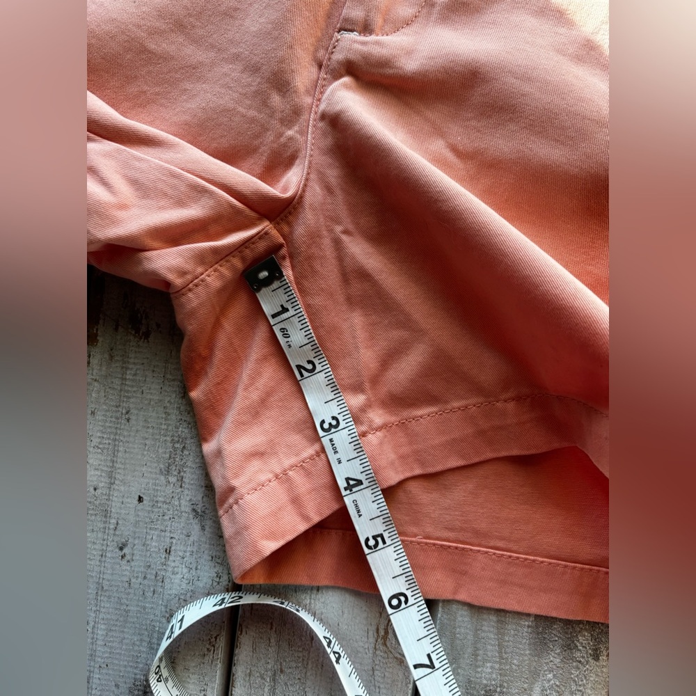 Bass Pro Shops Natural Collections Cotton Shorts Coral Casual Summer Size 4 - Picture 5 of 11